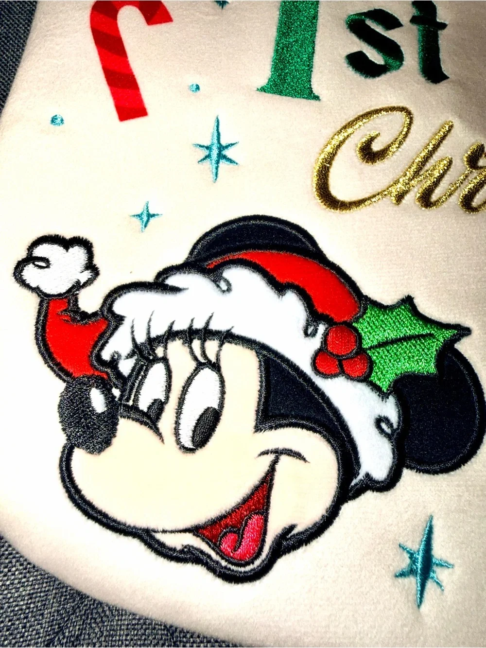 New Original Disney Store My First Christmas Stoking